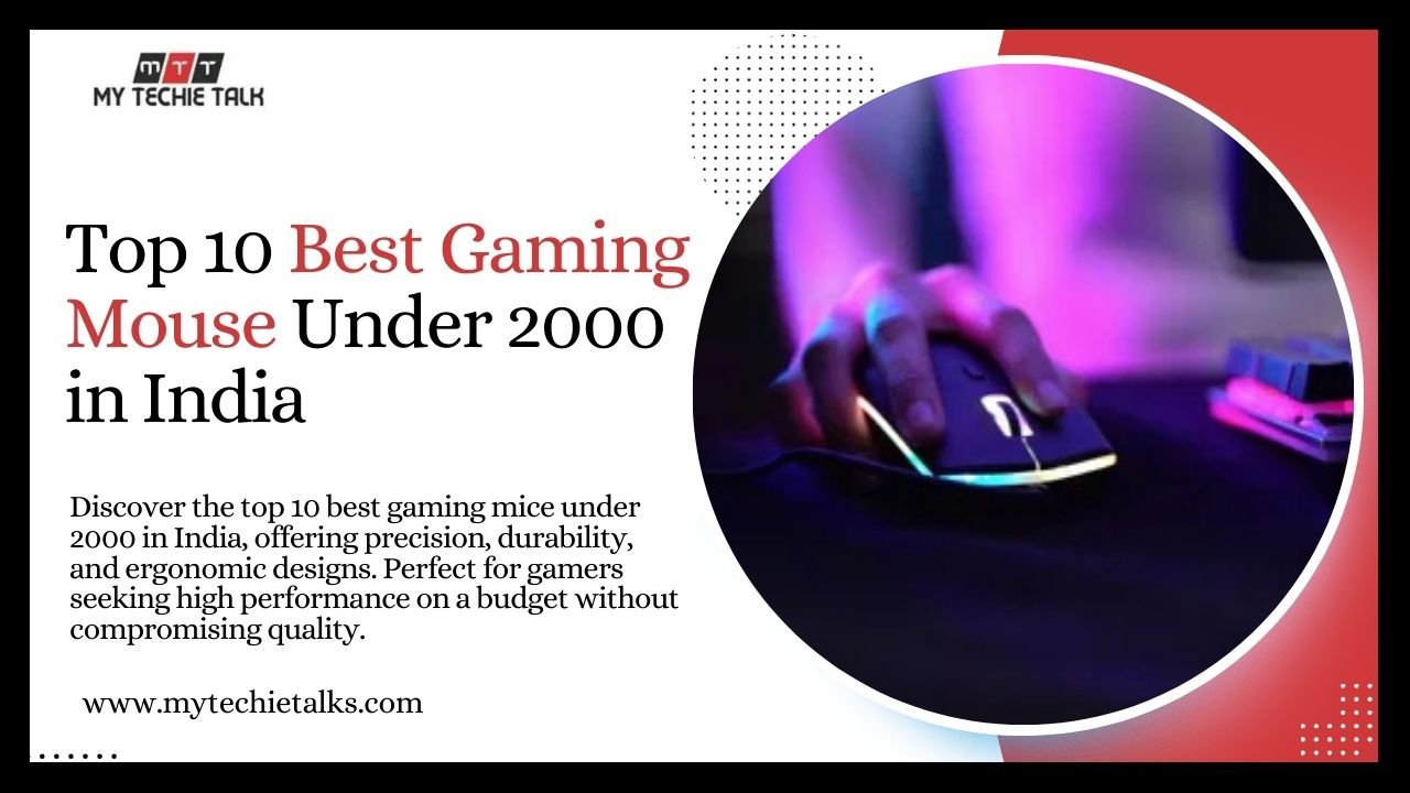 Top 10 Best Gaming Mouse Under 2000 in India